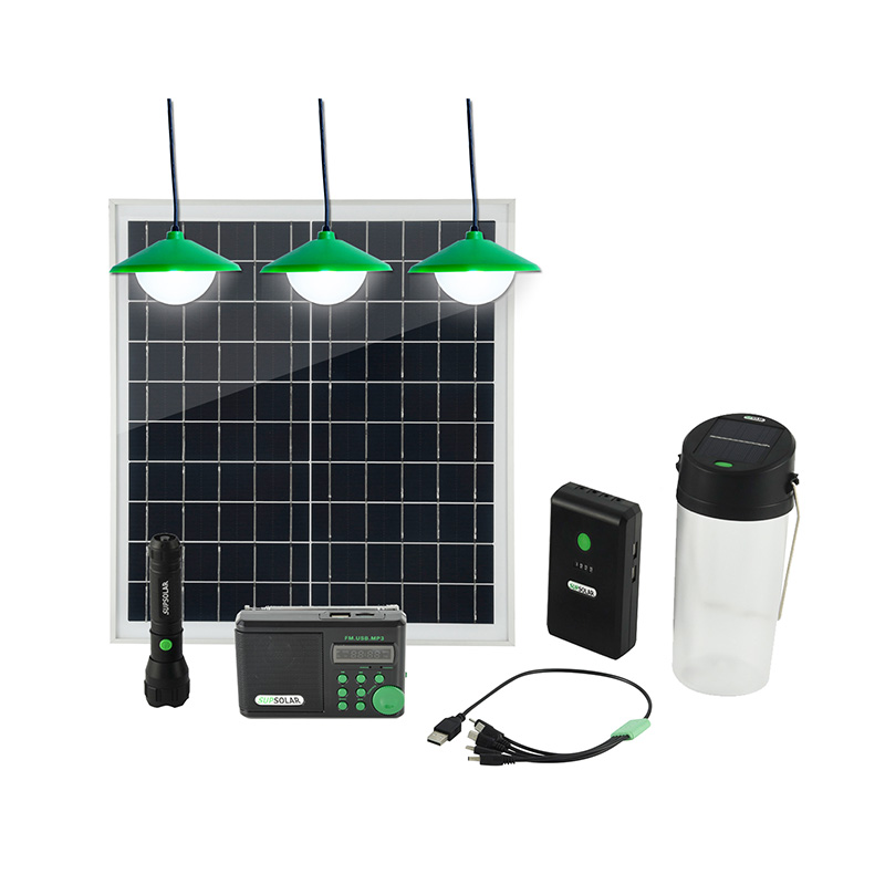 Kit rumah solar luar grid